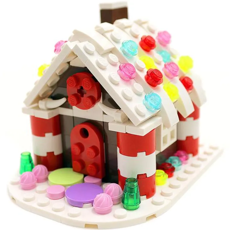 The Brick Show Shop Custom Gingerbread House