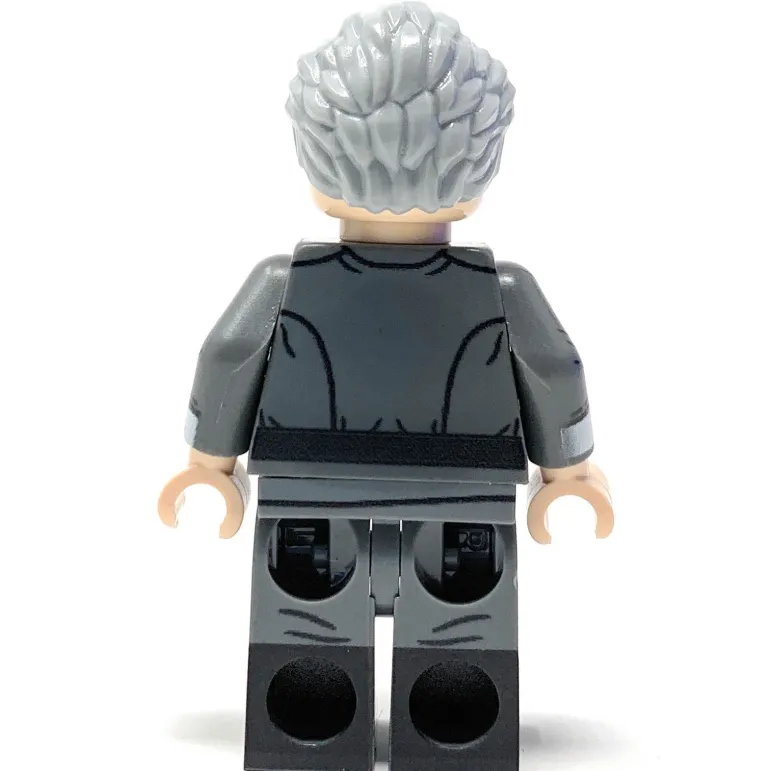 The Brick Show Shop Custom Grand Moff Tarkin Minifig made using LEGO bricks