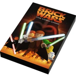 The Brick Show Shop Custom LEGO SW: Original Video Game Cover (2x3 Tile) made using LEGO p