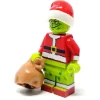 The Brick Show Shop Custom Mean One Christmas Minifig made with LEGO parts - B3 Customs