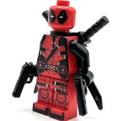 The Brick Show Shop Custom Mercenary Minifig made using LEGO parts