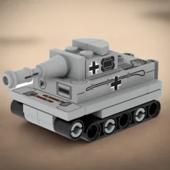 The Brick Show Shop Custom Mini Panzer Tank made using LEGO parts - B3 Customs