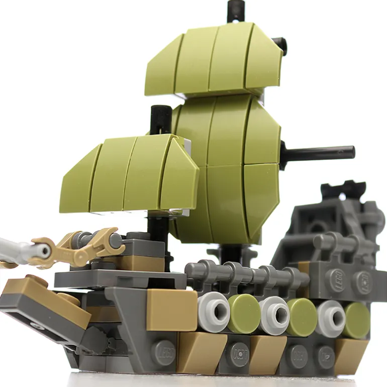The Brick Show Shop Custom Mini The Flying Dutchman Pirate Ship