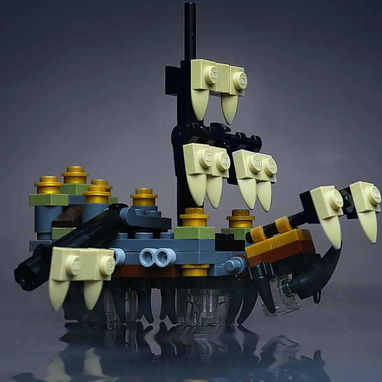 The Brick Show Shop Custom Mini The Silent Mary Pirate Ship