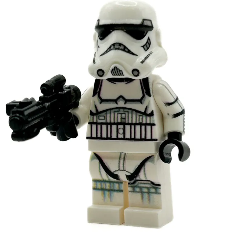 The Brick Show Shop Custom Stormtrooper Minifig made using LEGO parts - B3 Customs
