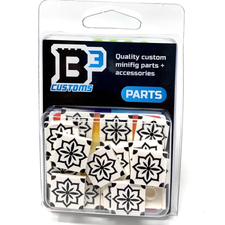 The Brick Show Shop Custom Turkish Tile / Wallpaper Part #3 Pack (20 Tiles) made with LEGO
