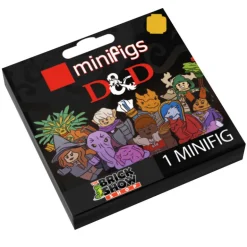 The Brick Show Shop D&D CMF Minifig Pack Custom Printed 2x2 Tile made using LEGO part