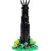 The Brick Show Shop Dark Wizard Tower Building Set made using LEGO parts, Tower of Orthanc
