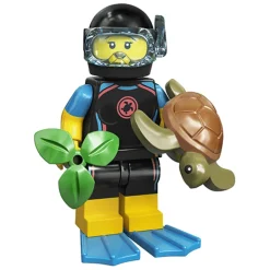 The Brick Show Shop Diver - LEGO Series 20 Collectible Minifigure