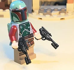 The Brick Show Shop DL-18 Blaster Pistol for LEGO Minifigures, BrickArms