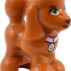 The Brick Show Shop Dog / Poodle (Dark Orange) - Official LEGO® Part