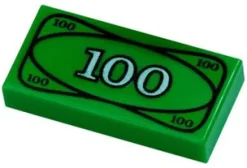 The Brick Show Shop $100 Dollar Bill - Official LEGO® Part