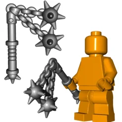 The Brick Show Shop Double Flail, Brick Warriors - LEGO Compatible