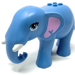 The Brick Show Shop Elephant (Friends, Medium Blue) - Official LEGO® Minifigure / Part