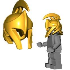 The Brick Show Shop Elf Helmet - LEGO Minifigure Compatible (Brick Warriors)