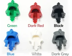 The Brick Show Shop Elf Helmet - LEGO Minifigure Compatible (Brick Warriors)