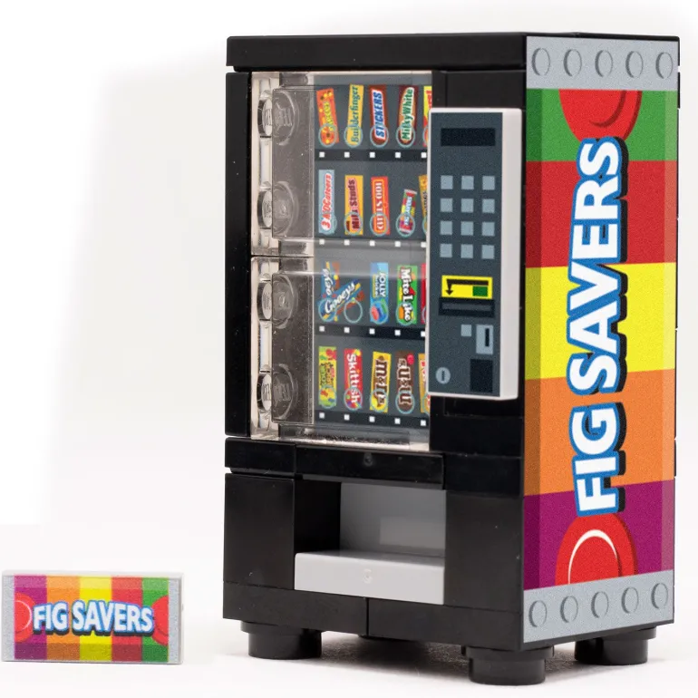 The Brick Show Shop Fig Savers - B3 Customs® Candy Bar Vending Machine