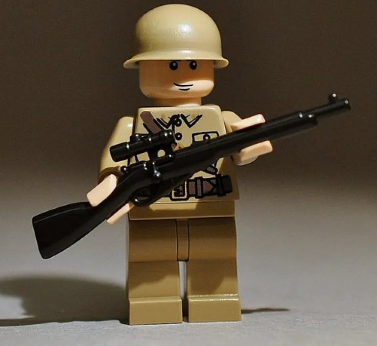 The Brick Show Shop 773 Firepuncher for LEGO Minifigures, BrickArms