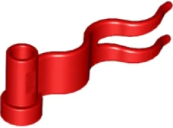 The Brick Show Shop Flag 4 x 1 Wave Right- Official LEGO® Part
