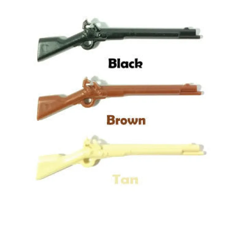 The Brick Show Shop Flintlock Musket for LEGO Minifigures - Brick Warriors
