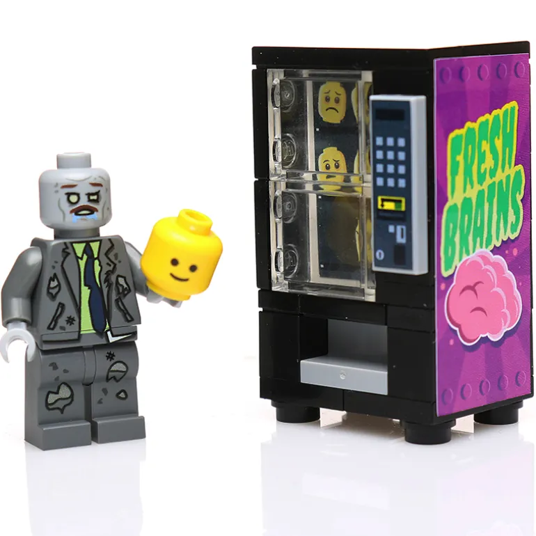 The Brick Show Shop Fresh Brains - B3 Customs Zombie Vending Machine