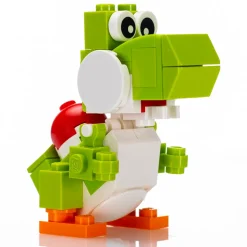 The Brick Show Shop Friendly Green Dino made with LEGO parts