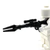 The Brick Show Shop Galactic Gunfighter Rifle for LEGO Minifigures, BrickArms