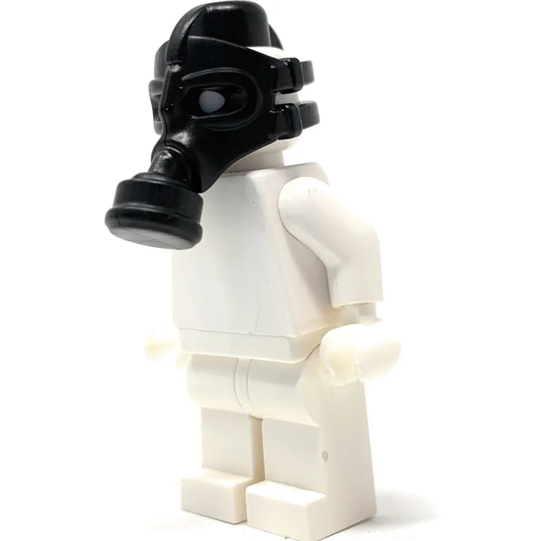 The Brick Show Shop Gas Mask - LEGO Minifigure Compatible (Brick Warriors)