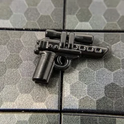 The Brick Show Shop GF-3556 Blaster Pistol for LEGO Star Wars Minifigures, BrickArms