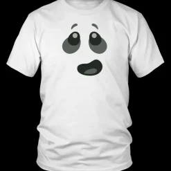 The Brick Show Shop Ghost Minifigure Expression Brick T-Shirt
