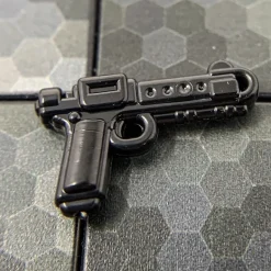 The Brick Show Shop GKS-1 Blaster Pistol for LEGO Minifigures, BrickArms