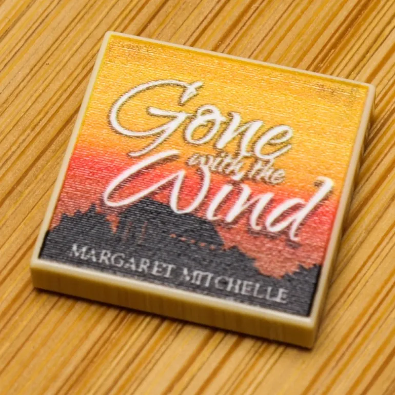 The Brick Show Shop Gone with the Wind - Custom Book (2x2 Tile)