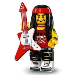 The Brick Show Shop Gong & Guitar Rocker - Series 1 LEGO Ninjago Movie Collectible Minifig