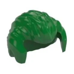 The Brick Show Shop Hair Short Swept Back with Sideburns and Widow's Peak - Official LEGO®