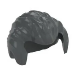 The Brick Show Shop Hair Short Swept Back with Sideburns and Widow's Peak - Official LEGO®