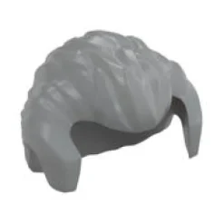 The Brick Show Shop Hair Short Swept Back with Sideburns and Widow's Peak - Official LEGO®
