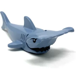 The Brick Show Shop Hammerhead Shark (Sand Blue) - Official LEGO® Part