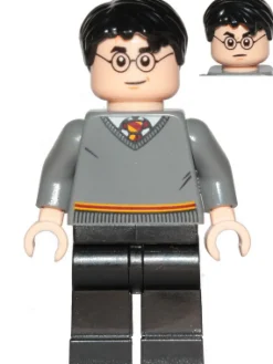 The Brick Show Shop Harry Potter (Gryffindor Sweater, Black Legs) - LEGO Harry Potter Mini