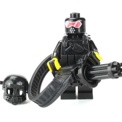 The Brick Show Shop Heavy Gunner Minigun Soldier - Custom LEGO Military Minifig