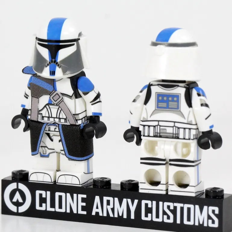 The Brick Show Shop Heavy 501st Trooper (Phase 1) - Custom LEGO Star Wars Minifigure