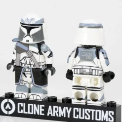 The Brick Show Shop Heavy Wolfpack Trooper (Phase 1) Star Wars Minifig - Clone Army Custom
