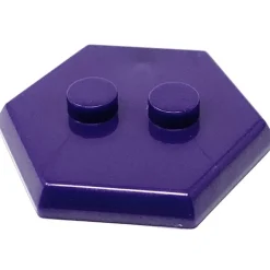 The Brick Show Shop Hex Display Stand for LEGO Minifigures - BrickArms