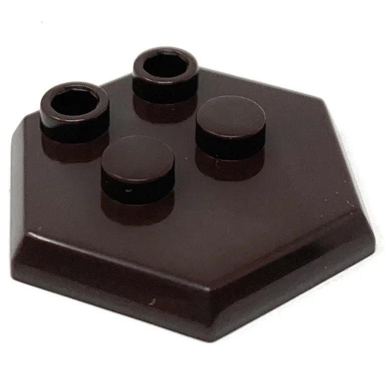 The Brick Show Shop Hex Display Stand for LEGO Minifigures - BrickArms