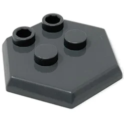 The Brick Show Shop Hex Display Stand for LEGO Minifigures - BrickArms