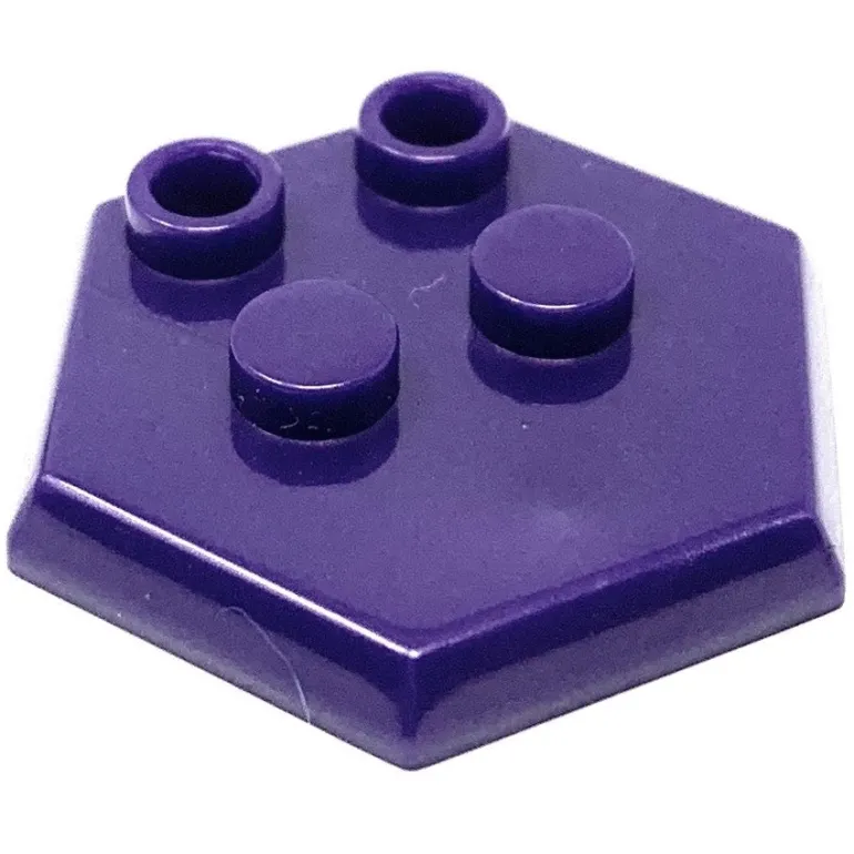 The Brick Show Shop Hex Display Stand for LEGO Minifigures - BrickArms