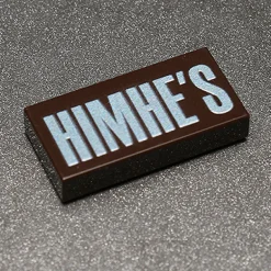 The Brick Show Shop HimHe's - B3 Customs® Printed 1x2 Tile