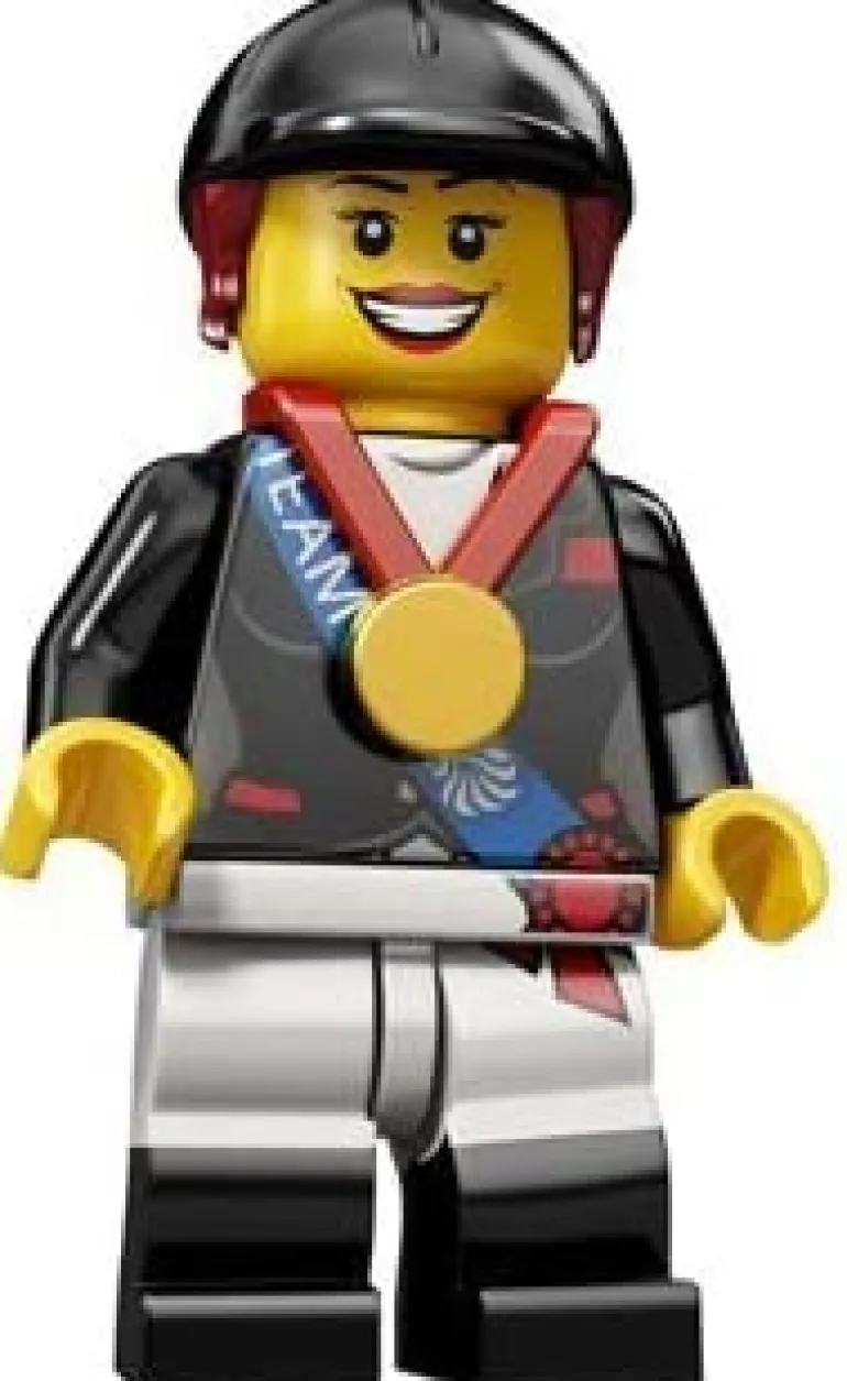 The Brick Show Shop Horseback Rider, Team GB - LEGO Olympic Collectible Minifigure (2012)