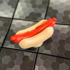 The Brick Show Shop Hot Dog with Bun - Official LEGO® Part