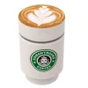The Brick Show Shop Huge Somanybucks Coffee 6x6 Sign - B3 Customs using LEGO bricks, Starbucks