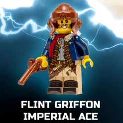 The Brick Show Shop Imperial Nitengale - Custom Engine Elite Steampunk Set